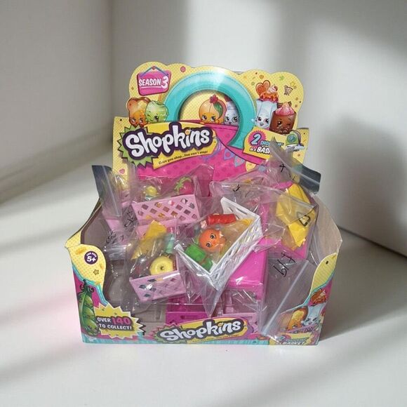 #18 Shopkins Blind Shopping Basket Seasons 1-4 Random Lot Rare Ultra Rare Some - Picture 1 of 14